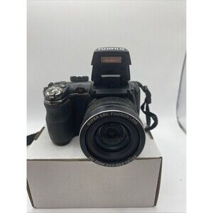 Fujifilm FinePix S4250WM 14MP Digital Camera 24x Zoom Fujinon Lens Black Tested
